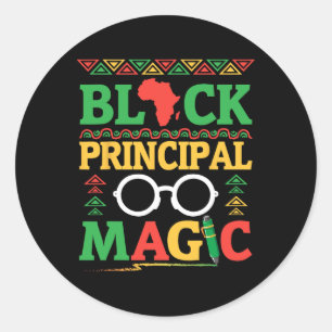 Pegatina Redonda Africa Map Pen Libros Historia Mes Negro Directora