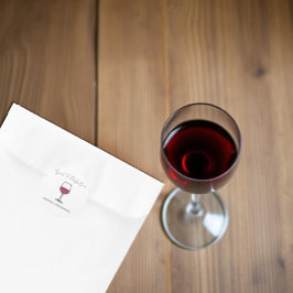 Pegatina Redonda Ageto A Perfection Wine 40 cumpleaños