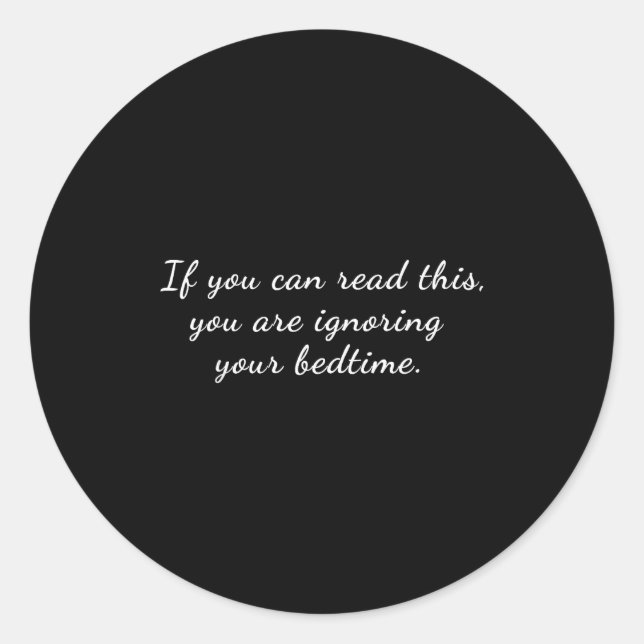 Pegatina Redonda Aging Sarcastic Pensioner Quote Grandma Funny Slee (Anverso)