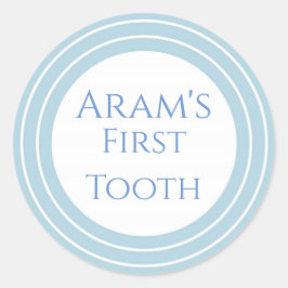 Pegatina Redonda Agra Hadig - Primer personalizable dental