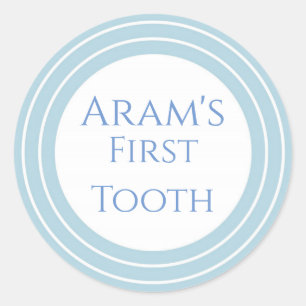 Pegatina Redonda Agra Hadig - Primer personalizable dental