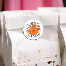 Agradecimiento agradecido Calabaza de Acción de Gr