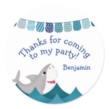 Agradecimiento al cumpleaños nautico del tiburón a