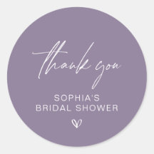 Agradecimiento Minimalista de Despedida de Soltera