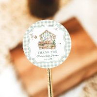 Agradecimientos locales en el mercado Baby Shower 