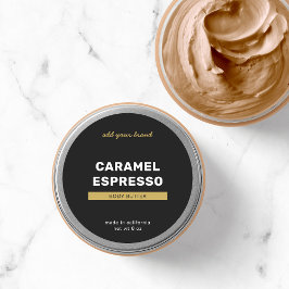 Pegatina Redonda Agregar marca con colores completamente Personaliz