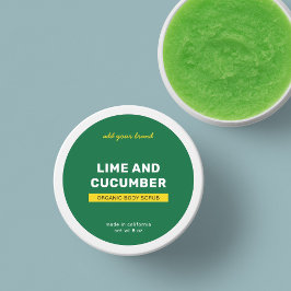 Pegatina Redonda Agregar marca con colores completamente Personaliz