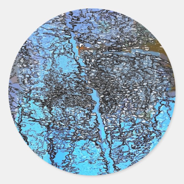 PEGATINA REDONDA AGUA (Anverso)