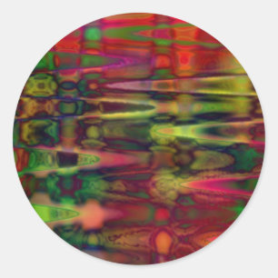 Pegatina Redonda Agua ácida