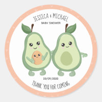 Aguacate rosado Holy Guacamole Baby Shower