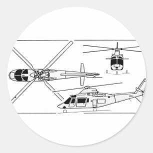 Pegatina Redonda Agusta 109