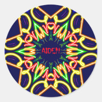 AIDEN ~Patrón Alien Fluoro ~ Personalizado