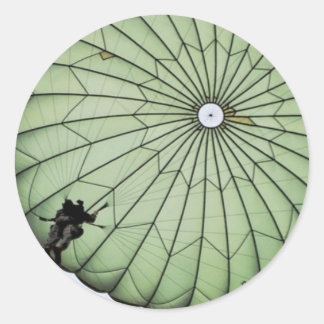 Pegatina Redonda Airborne