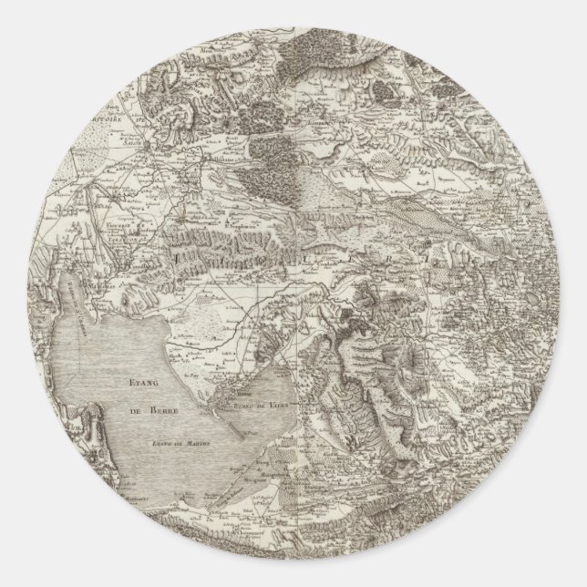 Pegatina Redonda Aix (Anverso)