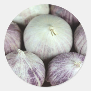 Pegatina Redonda Ajo a solas