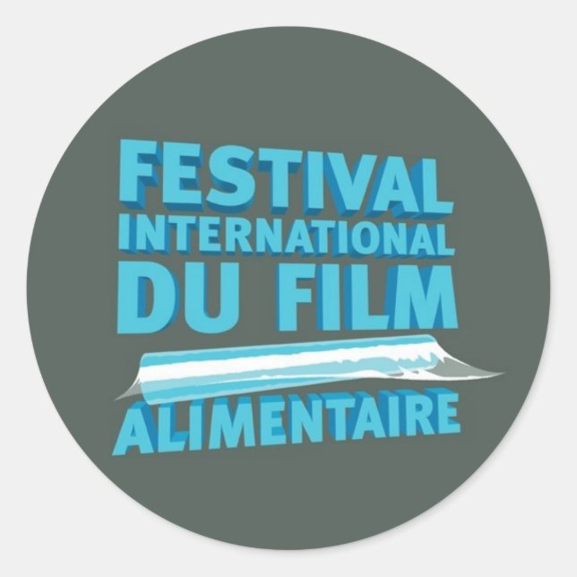 Pegatina Redonda Ajuste plástico (Anverso)