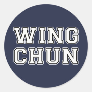 Pegatina Redonda Ala Chun