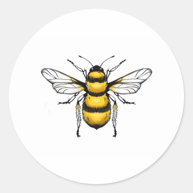 Pegatina Redonda Albee (Anverso)