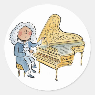 Pegatina Redonda Alberti Bass