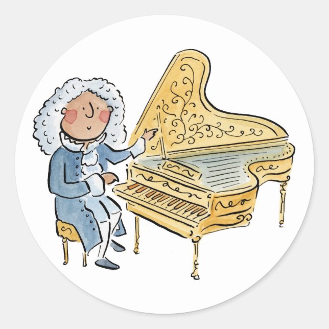 Pegatina Redonda Alberti Bass (Anverso)