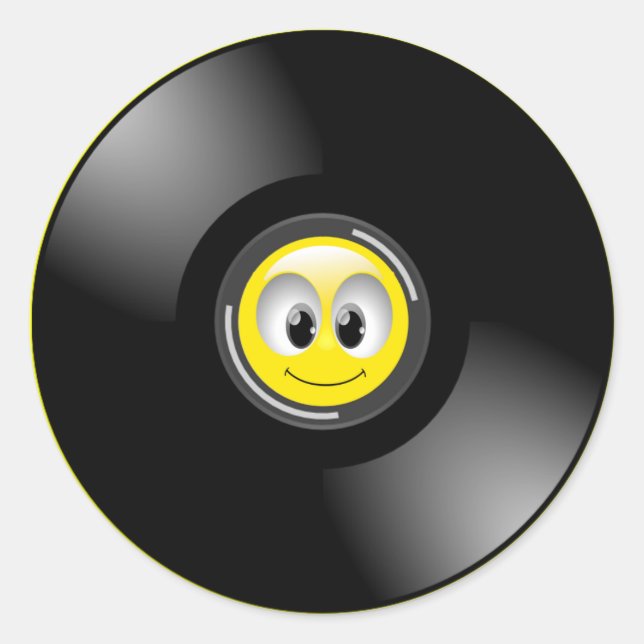 PEGATINA REDONDA ÁLBUM DE REGISTRO DE CARA (Anverso)