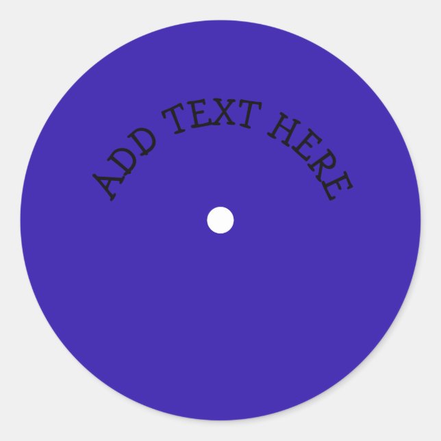 Pegatina Redonda Álbum personalizado (Anverso)