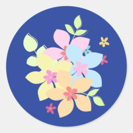 Pegatina Redonda Alda