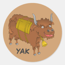 Alegre yak personalizado