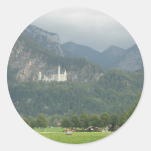 Pegatina Redonda Alemania