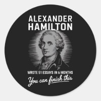 Alexander Hamilton Escribió 51 Ensayos En 6 Meses