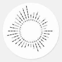 Alfabeto de código Morse