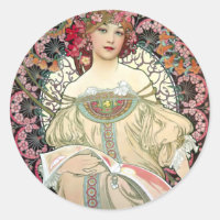 Alfons Mucha Reverie 1897