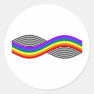 Pegatina Redonda Aliados de STR8