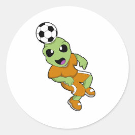 Pegatina Redonda Alien en Soccer Sports