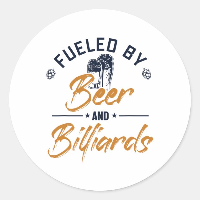 Pegatina Redonda Alimentado (Anverso)