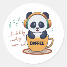 alimentado por el café y la música country