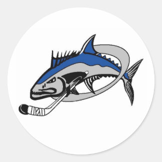 Pegatina Redonda Alimentadores inferiores