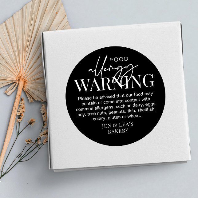 Pegatina Redonda Alimentos Alergia Ingredientes Minimalistas de pan (Subido por el creador)