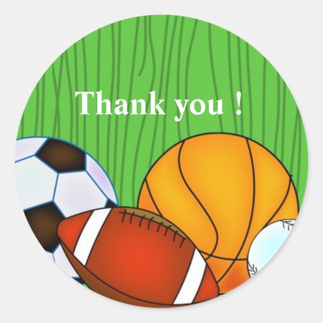 Pegatina Redonda All star Sports - pegatinas redondos - PMP (Anverso)