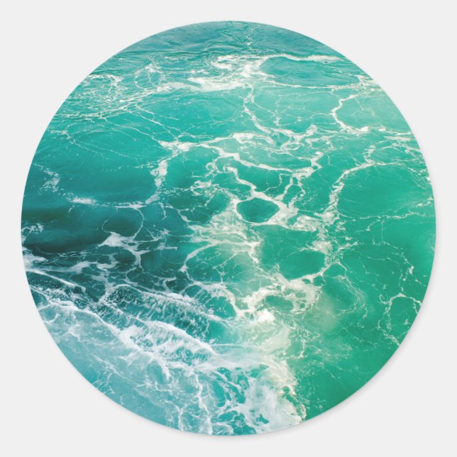 Pegatina Redonda Almas del mar 2 (Anverso)