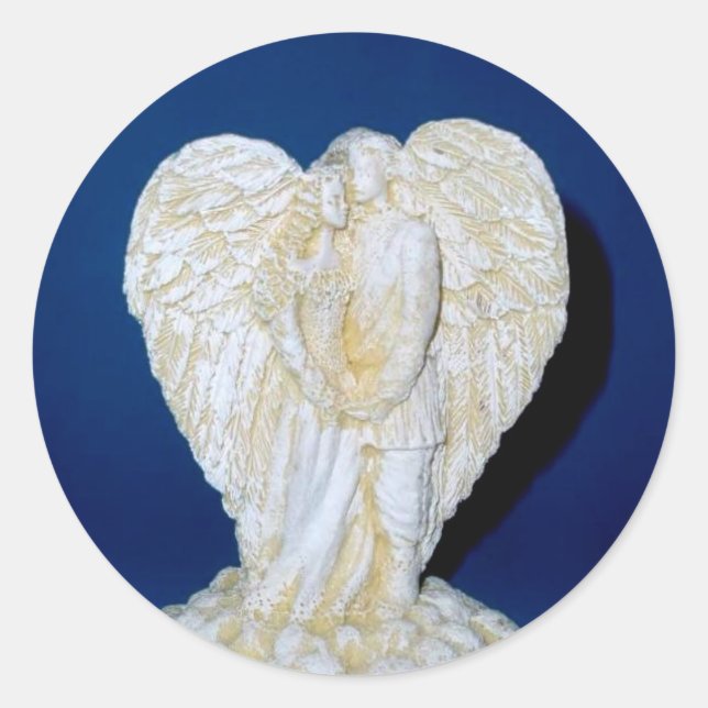 PEGATINA REDONDA ALMAS GEMELAS - (Anverso)