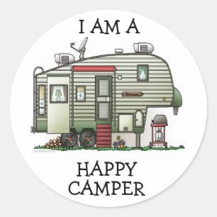 Pegatina Redonda Alta tecnología 5ª rueda