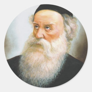 Pegatina Redonda Alter Rebbe