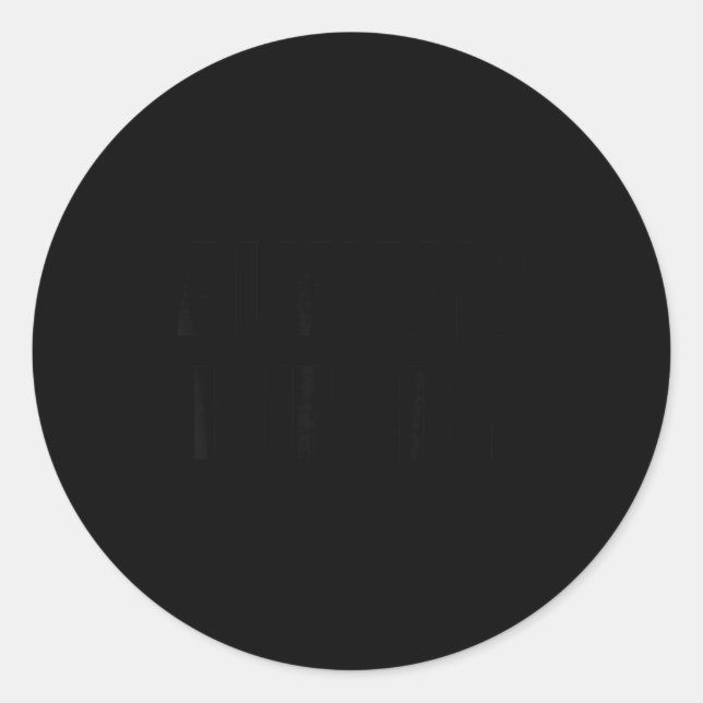 Pegatina Redonda Always Hungry - Pular Funny Quote  (Anverso)