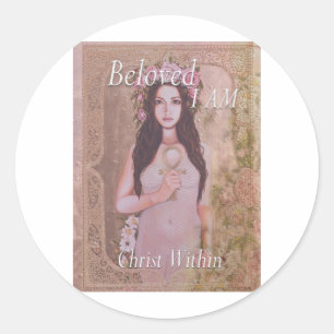 Pegatina Redonda Amado soy