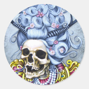 Pegatina Redonda Amanda Lynn