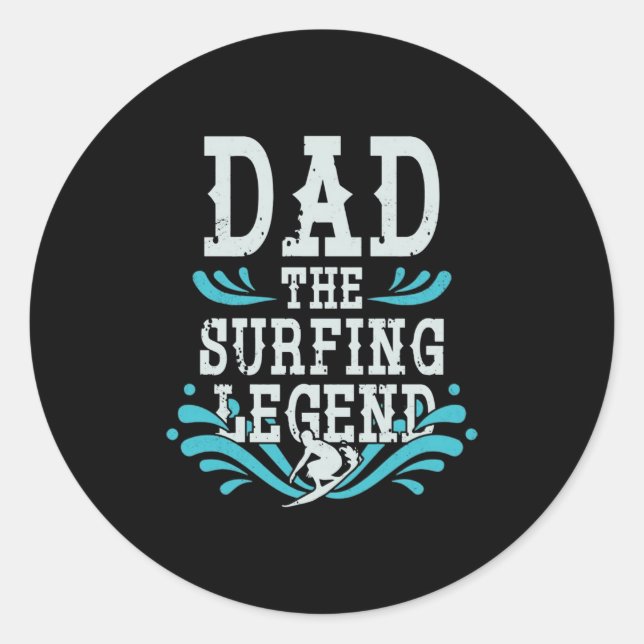 Pegatina Redonda Amante del sulfaje| Leyenda espiritual del mariner (Anverso)