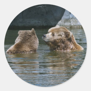 Pegatina Redonda Amar