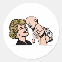 Pegatina Redonda Amar