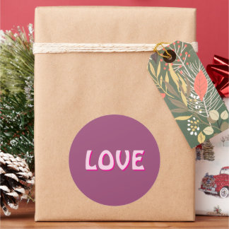 PEGATINA REDONDA AMAR EL CUELLO PARA LAS MUJERES DE REGALO , NOVIA